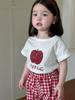Toddler Cute T-shirts+Shorts Baby Girls Summer New Clothes Casual Two Pieces Suits Infantil Trendy Simple Thin Soft Tees Outfits