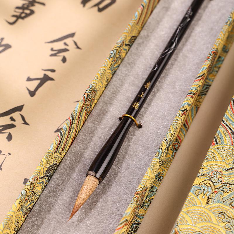 Premium Wolf Hair Brush Pen for Calligraphy and Chinese Painting - Ideal for Regular & Running Script, Character Practice, and Professional Creations