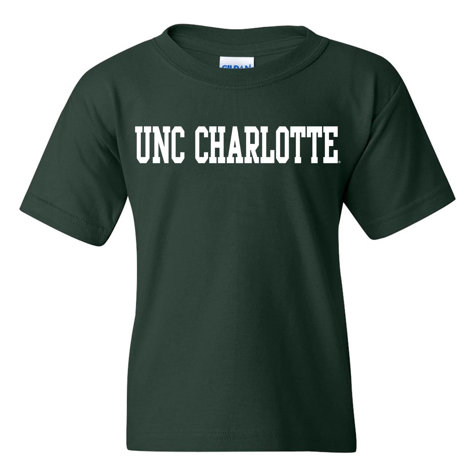 UNC Charlotte Forty-Niners Basic Block Youth T-Shirt S