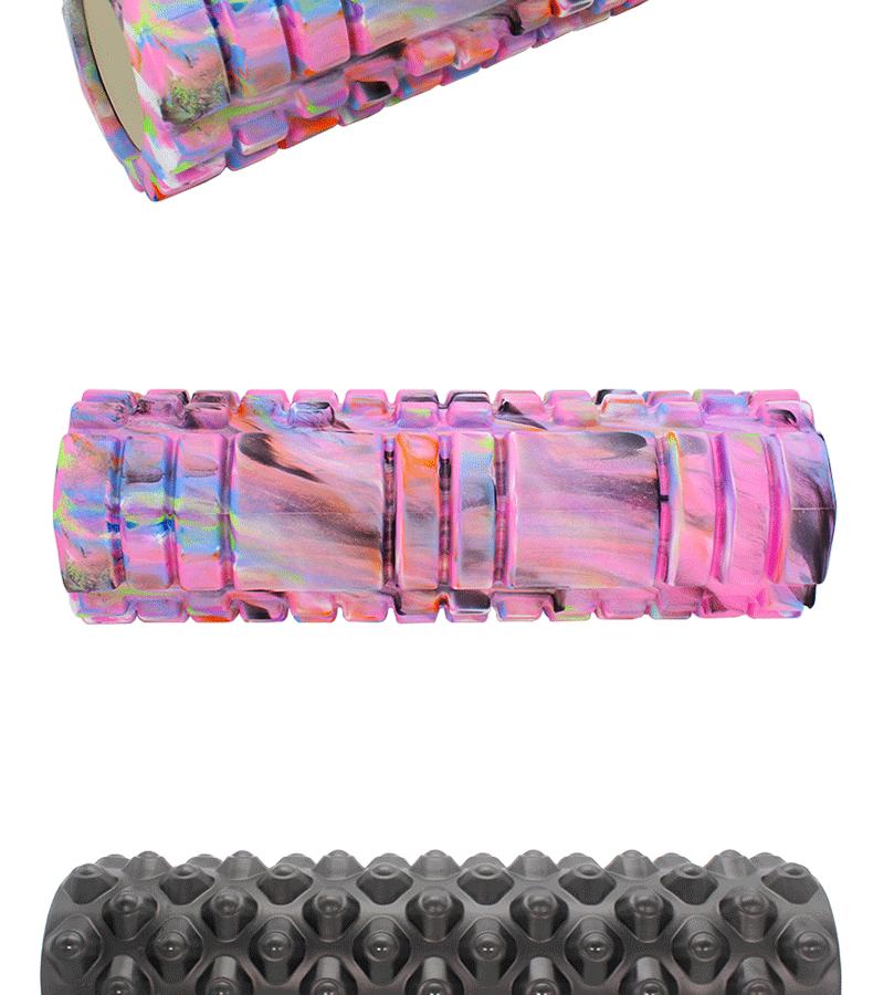 Spiky Crescent Foam Roller & Massager for Calves and Muscles