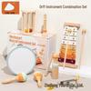 Early Childhood Orff Percussion Set: Wooden Drums and Bells for Children Ages 3-6