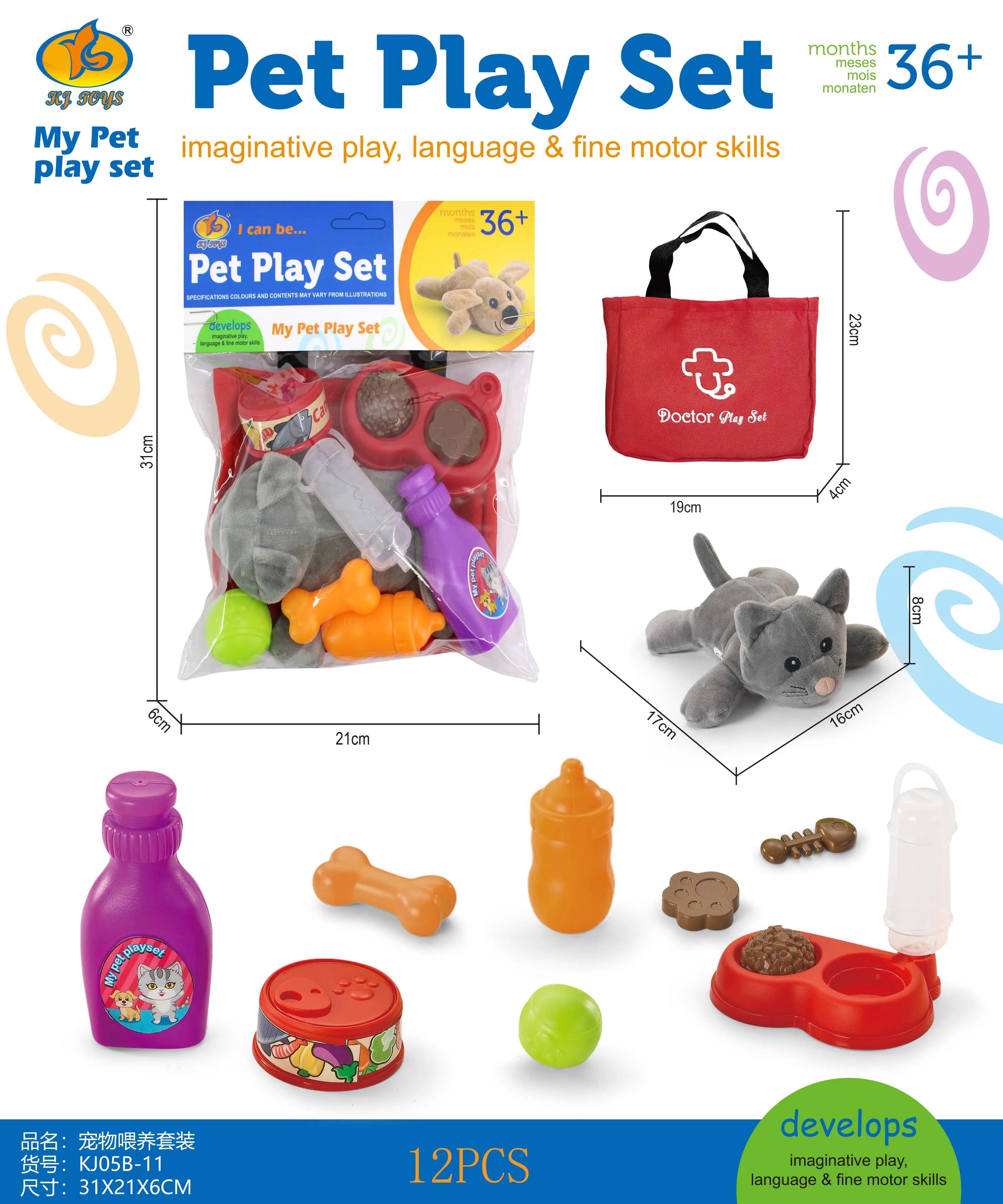 

Игровой набор «Осмотр и лечение домашних животных» от Melissa & Doug — детский ветеринарный игровой набор, детский игровой набор «Стрижка домашних животных», игрушка STEAM, ролевые игры