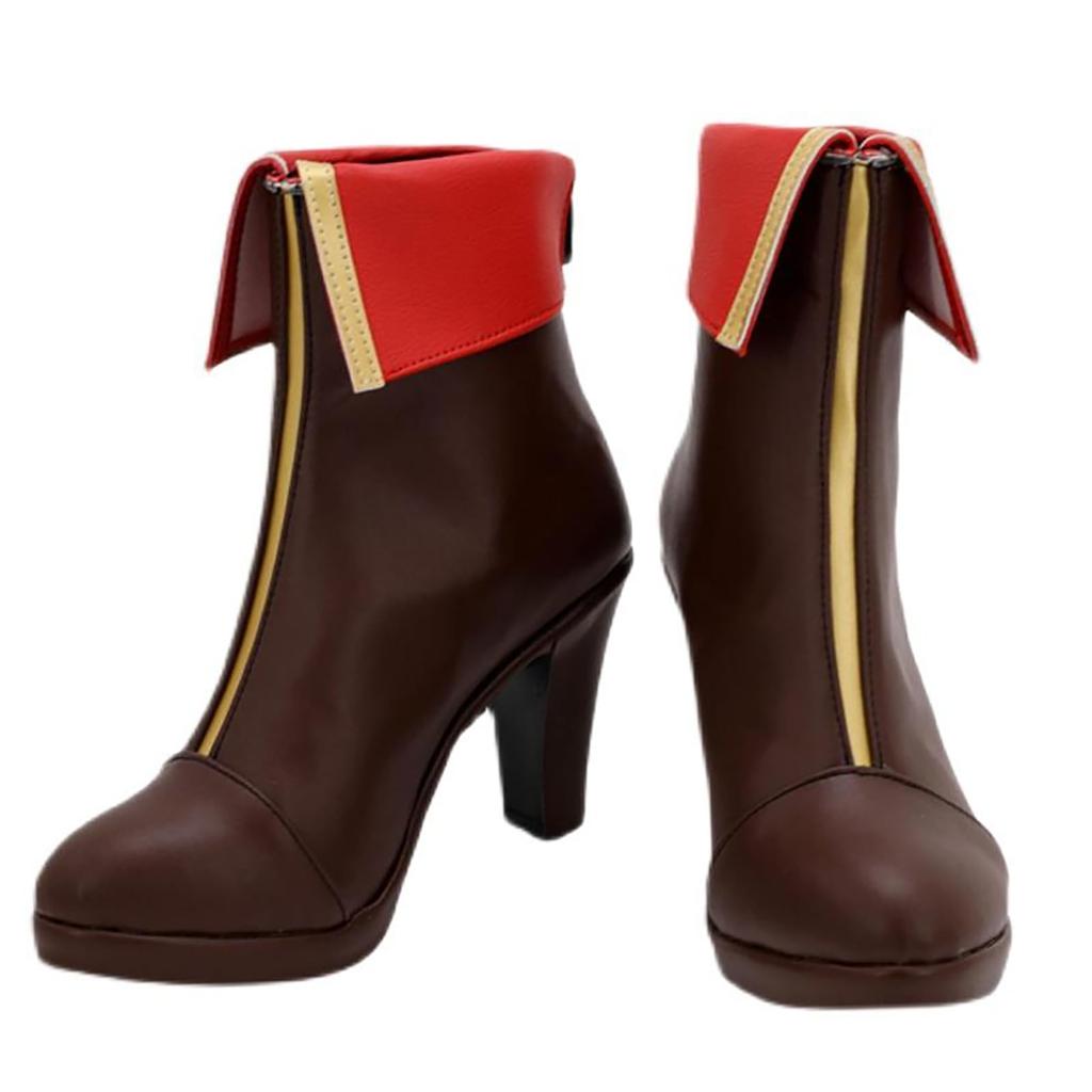 Hololive Hosho Marine Cosplay Kostyme VTuber Virtuell Kaptein Hosho Marin [melketid] (Sko)