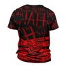 Halloween Print - Men's Printed Casual Round Neck Short Sleeved T-shirt