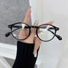 Retro Round Glasses Women Men Brand Circular Vintage Eyeglasses Frame Male Clear Lens Mirror Outdoor Transparent Lens