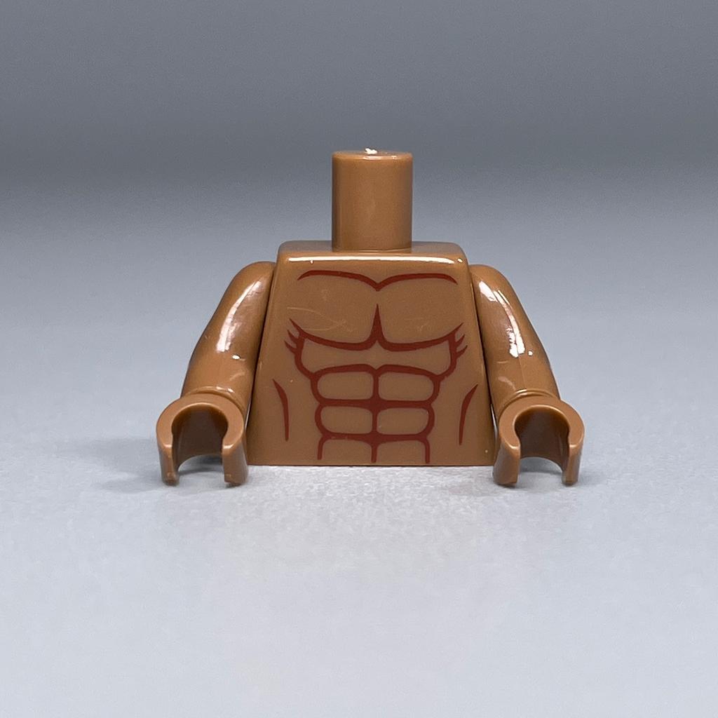 5pcs/lot MOC Bricks Torso Suit Body Wear Arms Hands Muscle Chef Cloth Educational Building Blocks Assembled Toys Plastic Dolls