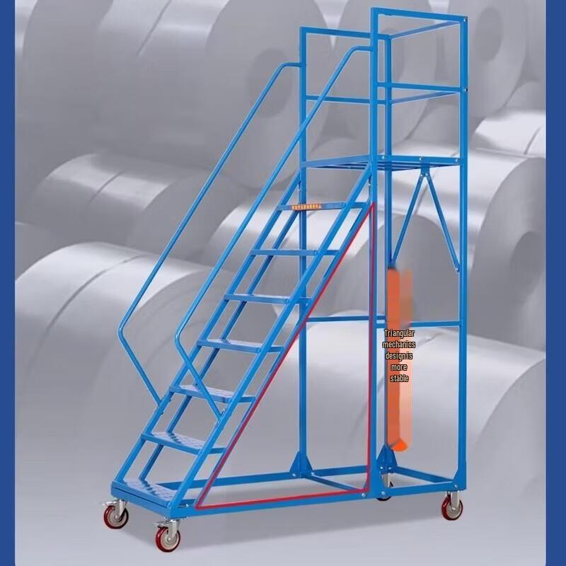 Mobile Warehouse Loading Platform Ladder