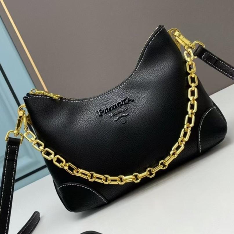 New first-layer cowhide new women s shoulder bag fashionable and versatile and easy 27CM-18CM-10CM