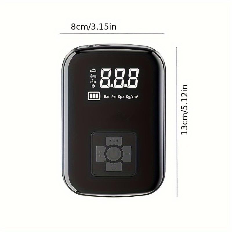 

Portable Car Air Compressor Inflator Wireless Hand-held Pump Lamp for Car and Motorcycle Tyre Inflation and Compression