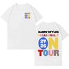 Harry Styles "En tournée 2026" "Embrassez Tout Le Temps". Disco, Occasionnellement." Graphique Coloré Double Face Surdimensionné Streetwear Pop Rock Concert Fan Merch
