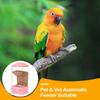 Automatic Bird Feeder For Cage Smart Clear Parakeet Feeder Dispenser Large Capacity Food Container Anti Spill Cage Accessories