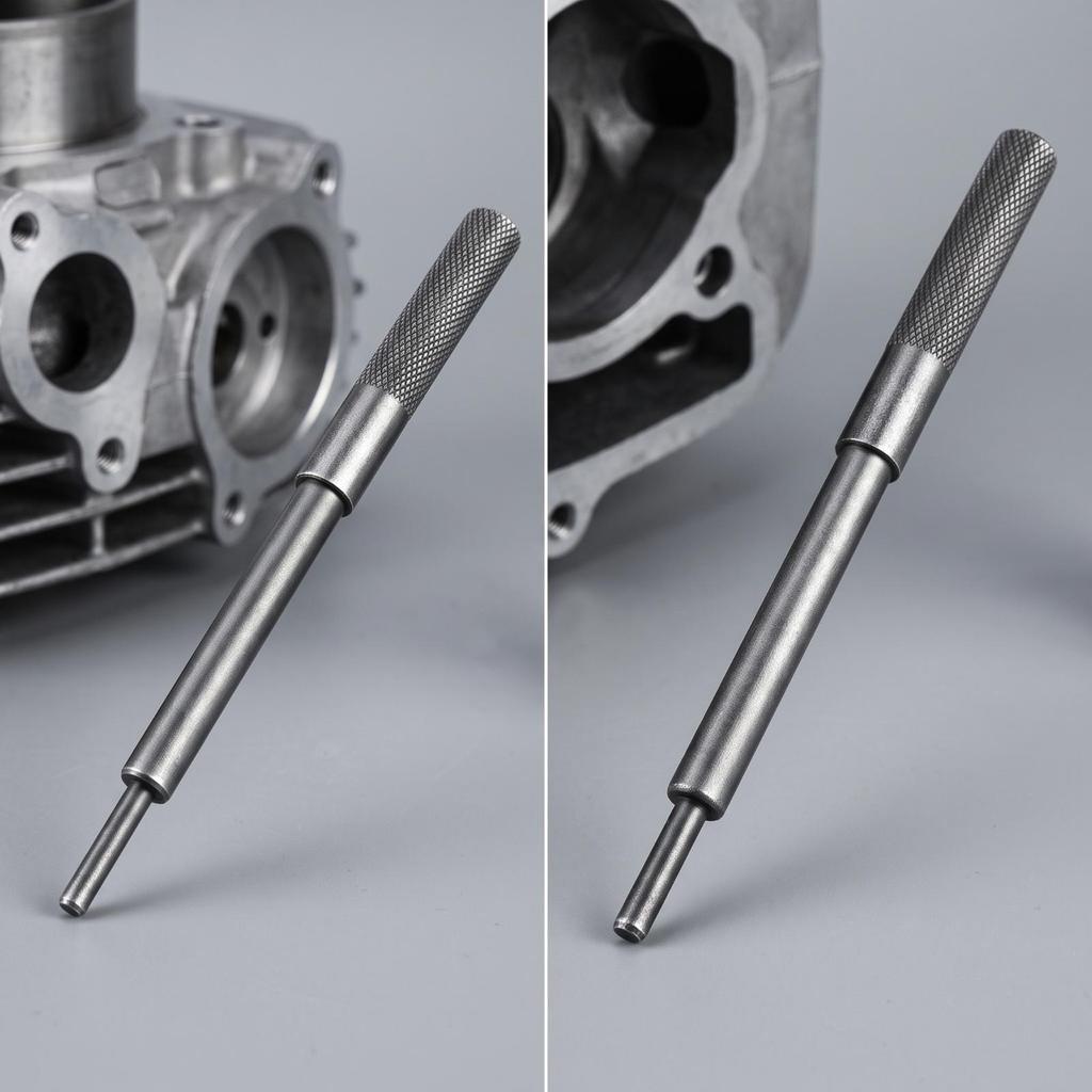 2 Pieces Motorcycle Repair Tool Alloy Valve Guide Installer Long-Lasting