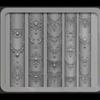 3D Silicone Nail Art Mold European Style Retro Patterns Lace Design Decoration DIY Transparent Manicure Template