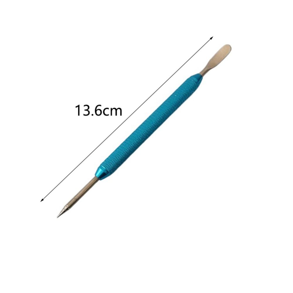 Non-slip Handle Latte Art Pen Double Tips Carved Stick Coffee Tool Coffee Latte Art Needle  Cafe