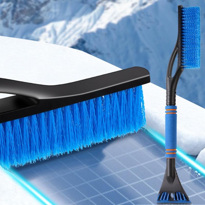 Ice Scrapers For Car Windshield Detachable Aluminum Snow Brush Ice Scrapers No-Scratch Ergonomic Car Accessories Heavy Duty Snow