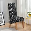 Elastic King Back Chair Cover Xl Size Stretch High Back Chair Covers For Dining Room Wedding Hotel Banquet Home Use Decor Seat Case