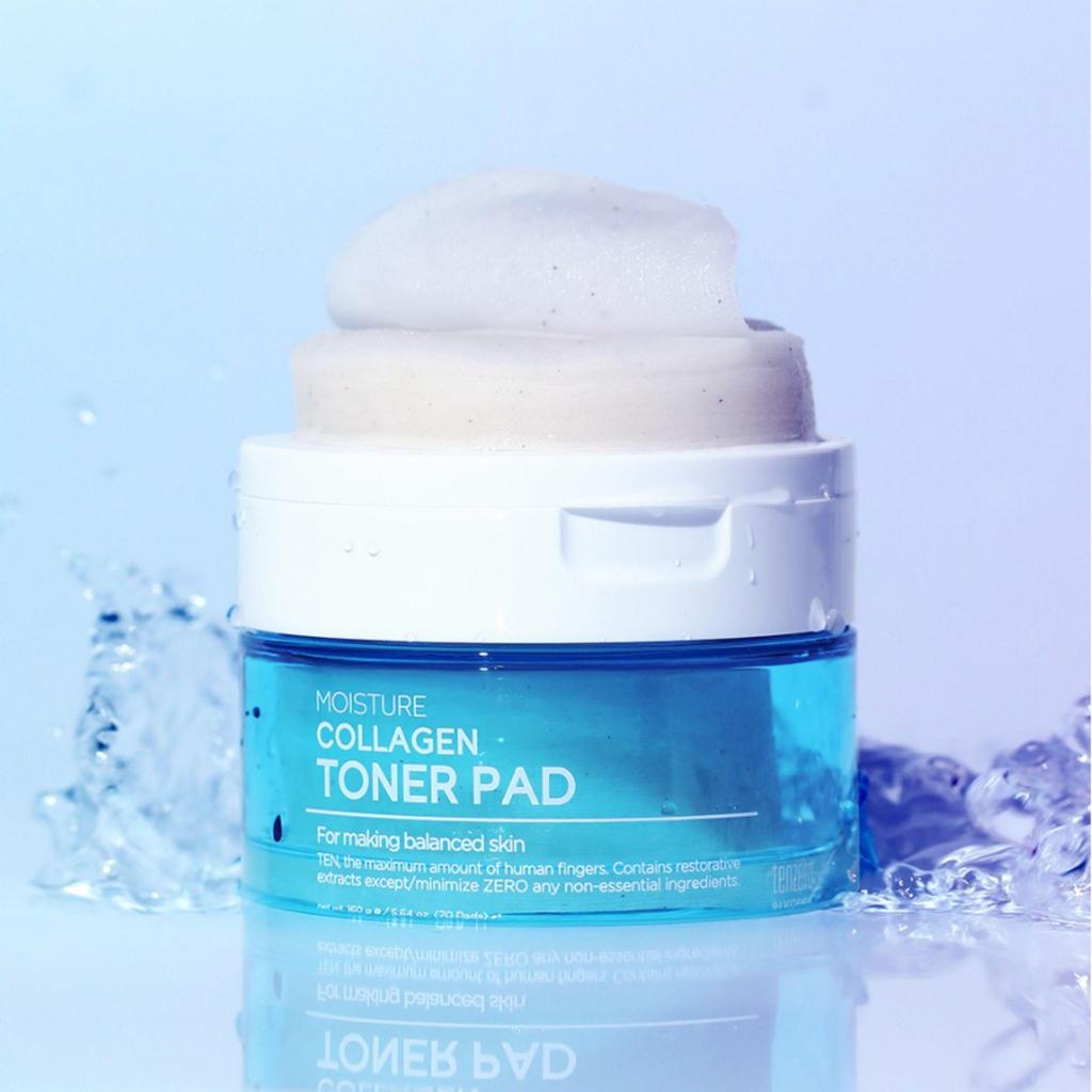 TENZERO Moisture Collagen Toner Pad 70 Pads