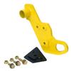 Apio Front Left Tow Hook for Vehicles with Tactical 9mm Thick [FL] Bumpers, [JB64, JB74] Yellow, 3070-36L