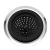 2pcs Stainless Steel Kitchen Sink Drain Catcher Silicone Sink Drainer Baskets Sink Strainer  Kitchen
