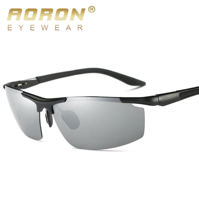 aoron More Than 100 Colors Polarized Sunglasses for Men Women Fashion Design Metal Frame Outdoor UV400 Anti Glare Driving Glasses