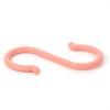 Plastic S-shaped Nail-free Kitchen & Bathroom Hook, Small Wardrobe Clothes & Storage Hanger.