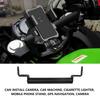 Support de barre de serrage Motikvans pour téléphone portable Kawasaki, support de navigation, diamètre 22 mm, véhicules compatibles uniquement pour Kawasaki Ninja 400 Z400
