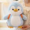 Soft Fat Penguin Plush Toy Cute Stuffed Couple Penguin Furry Doll Sleep Hug Pillow Home Cozy Decoration Cushion Birthday Gift