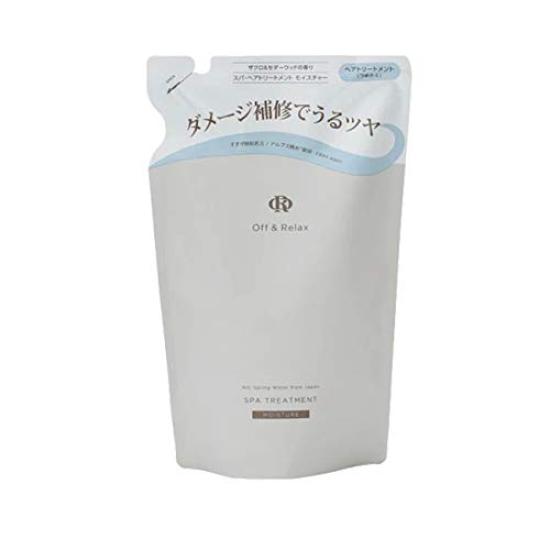 

Off&Relax Spa Hair Treatment [Moisture] Refill 400ml / Scalp Care OR Botanical Relax Moisture Treatment Refill