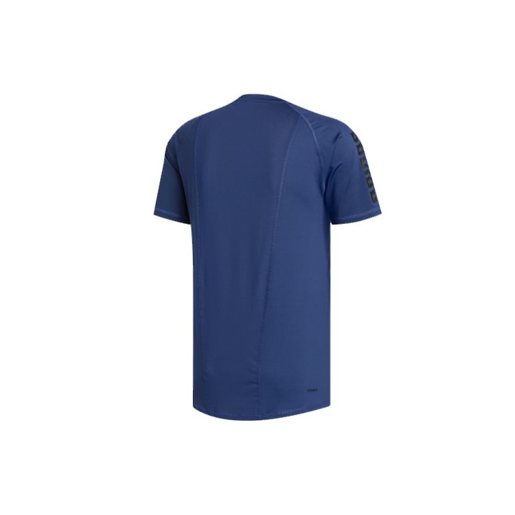 Adidas Boxing Graphic Shoulder Embellished Short Sleeve T-Shirt Men Tops Navy-Blue FL1525