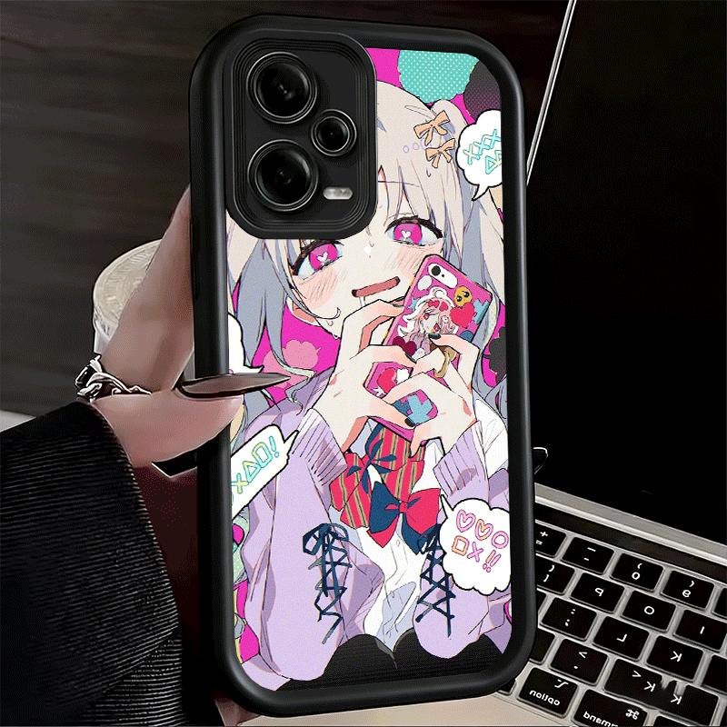 Phone Case for Xiaomi Redmi Note 15 14 13 Pro Plus Anime Kwaii Girl Ins Style Shell 12S 11 11S 11T 5G 14S Soft Silicone Funda