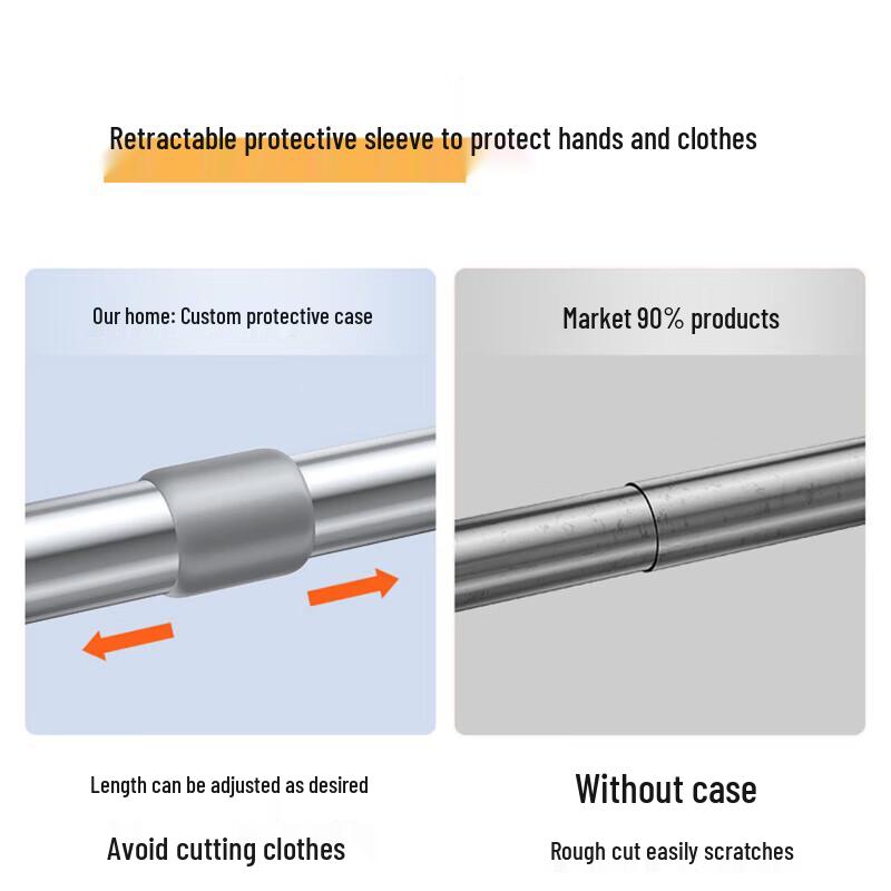 Boyiduo Foldable Stainless Steel Clothes Drying Rack