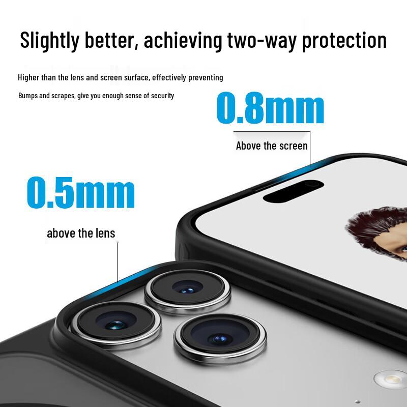 Blue Ape Mr. Mattierte Armor MagSafe iPhone 17 Hülle