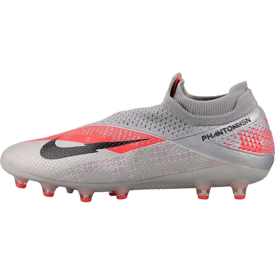 

Кроссовки унисекс Nike Phantom Vision 2 Elite Metallic Grey Crimson Silver Metallic-Bomber-Grey Particle-Grey CD4160-906