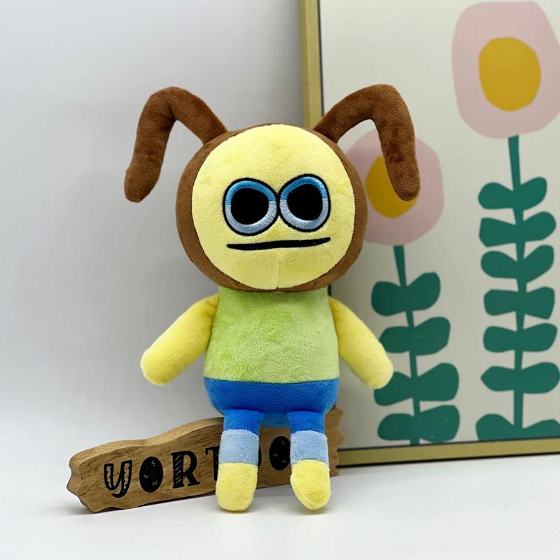 Peluche De Roxicake, Cucarachoxi, Plush Toy, Cute Cartoon, Anime Doll, Home Sofa Decor, Pillow for Kid, Birthday Gift, 28cm
