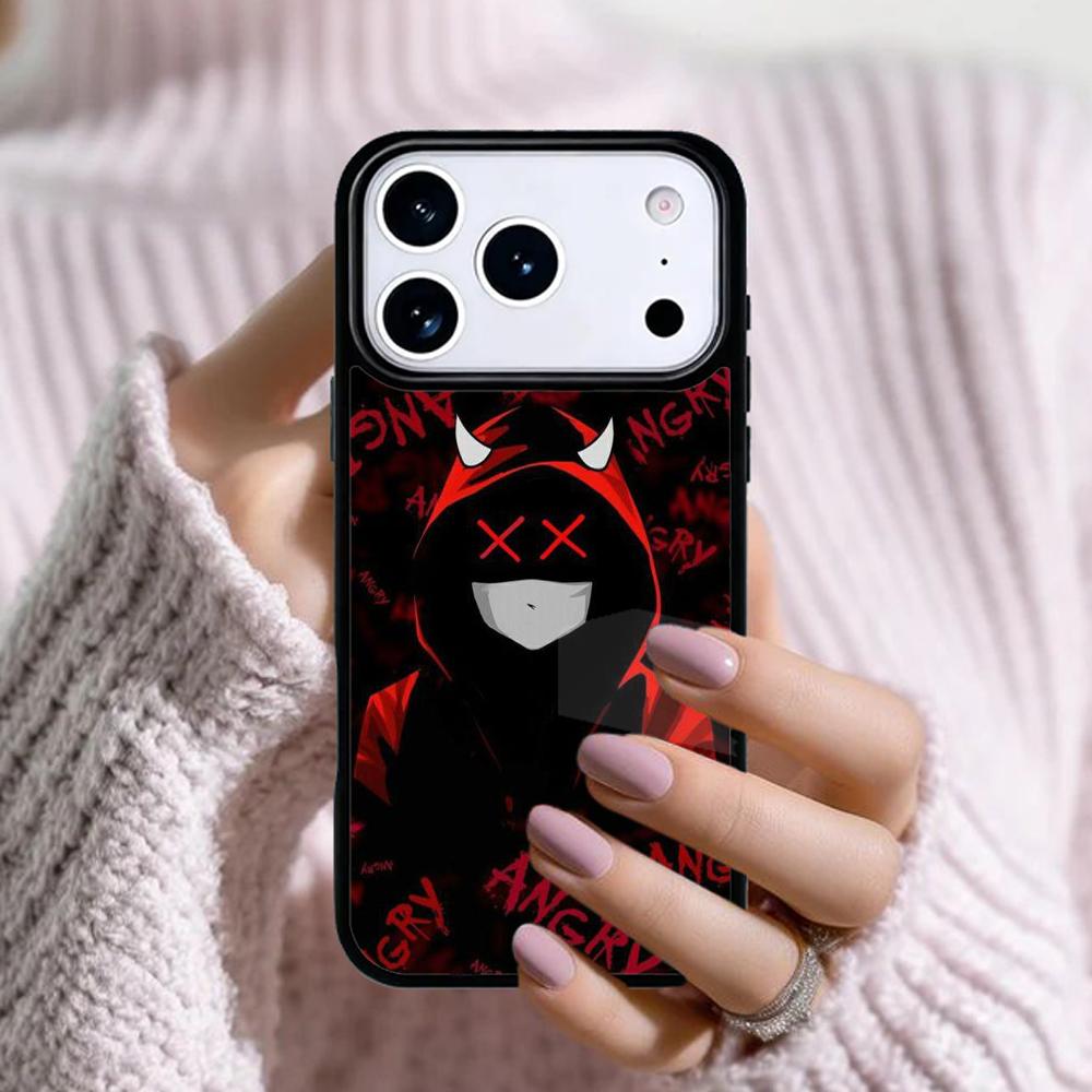 Devil Bad Boy Anime Phone Case For Apple iPhone 17 Air 16E 15 14 Plus 13 12 11 Pro Max Mini Funda Cover