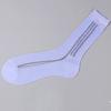 Für Männer Für Väter Einfarbige Lockere Haus-Arbeits Seidenstrümpfe Herrenstrumpfwaren Mittellange Socken Herrensocken