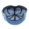 Baskenmütze für Damen, Denim-Druck, floraler achteckiger Hut, bemalter Hut, britischer Forward-Hut, Newsboy-Mütze