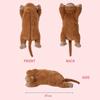 Cartoon Animal Gorilla Plush Pencil Case Large Capacity Soft Holder for Students School Office Girls Boys