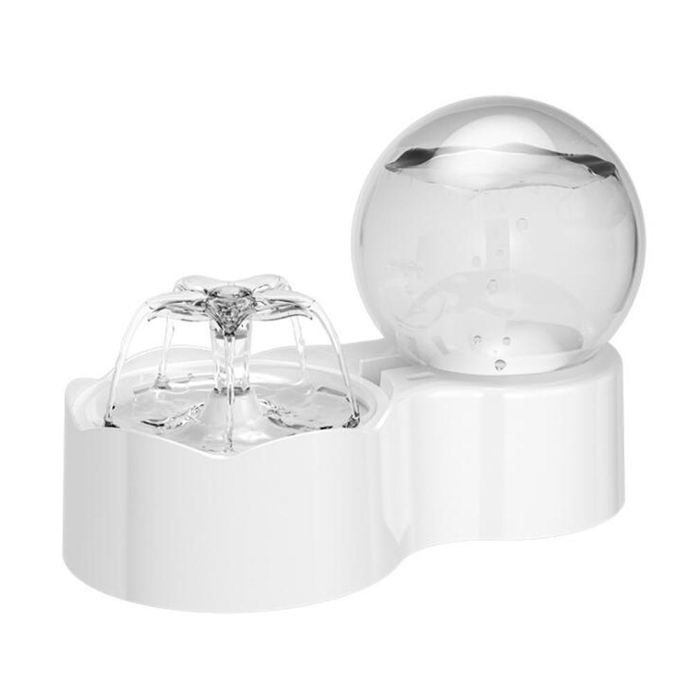 2.3L Automatic Cat Water Fountain With Faucet Dog Water Dispenser Transparent Filter Drinker Pet Sensor Auto Drinking Feeder