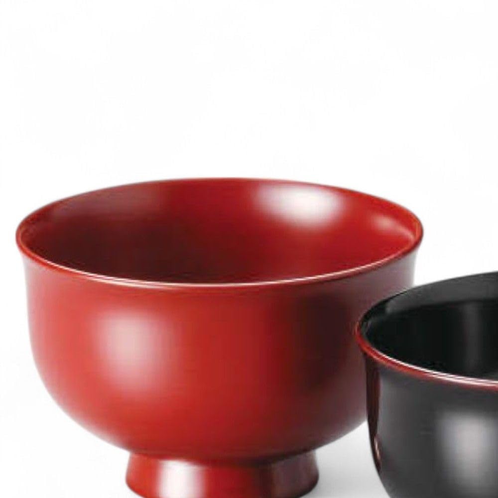 Set of 2 Lacquerware Made In J-kitchens Bowls, Wooden, Hand-Painted, Japan, PID-528732