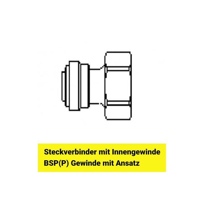 Adaptateur - ICH-ZAPFE.DE - 3/4" pour tuyaux 5/16" - Droit