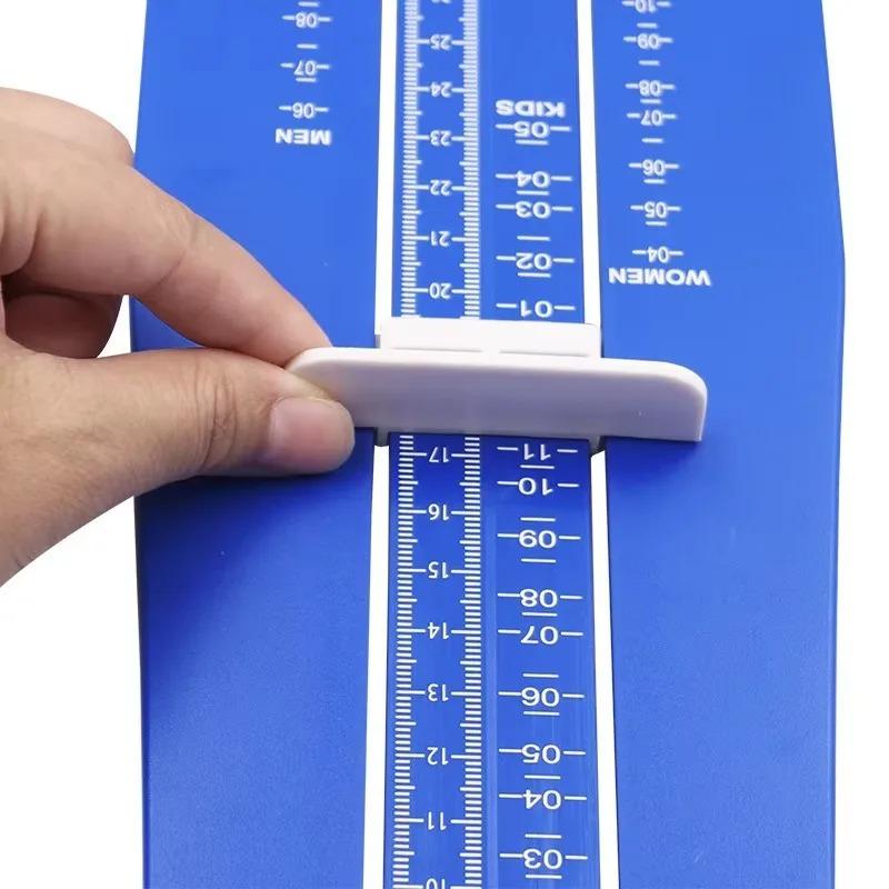 Shoe Size Measuring Tool Plastic Foot Gauge Universal Ruler Device For Adults Kids Accurate Fitting Foot Care Home Essential