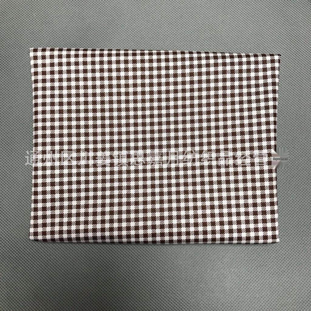Chaoyang Checkered Twill Cotton Cartoon Fabric, 1.6m Wide, 0.3cm Thick, All-Cotton Bedding and Handmade Projects.