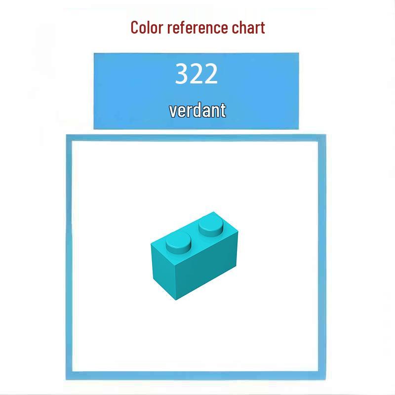 50g Small Particle Building Blocks: Base Accessories & Track Wheels Standard