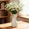 Siamese Cat Vase Cat Shaped Resin Floral Vase Decorative Dry Flower Arrangement Pot Home Decoration Gift For Cat Lovers