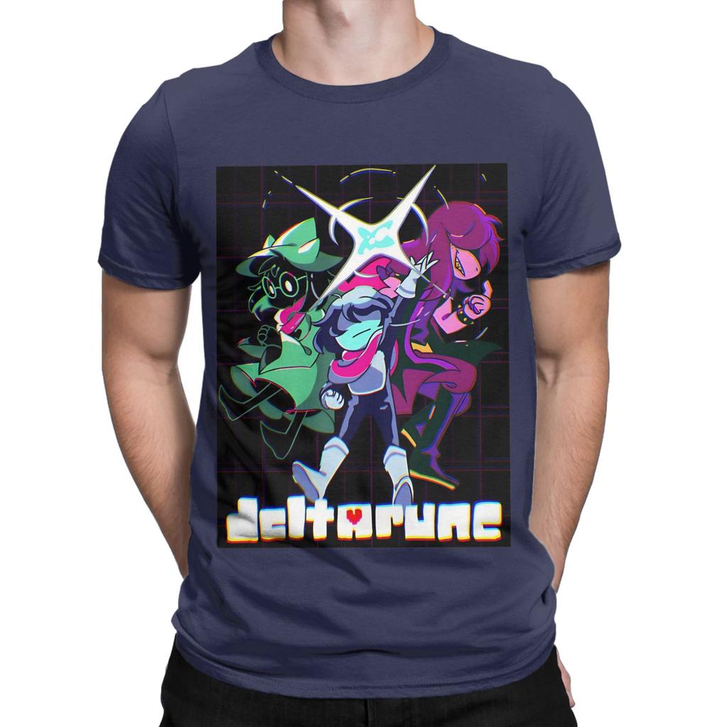 Deltarune Lustiges Grafik 100% Baumwolle T-Shirt Deltarune Oberteile T-Shirts Für Unisex