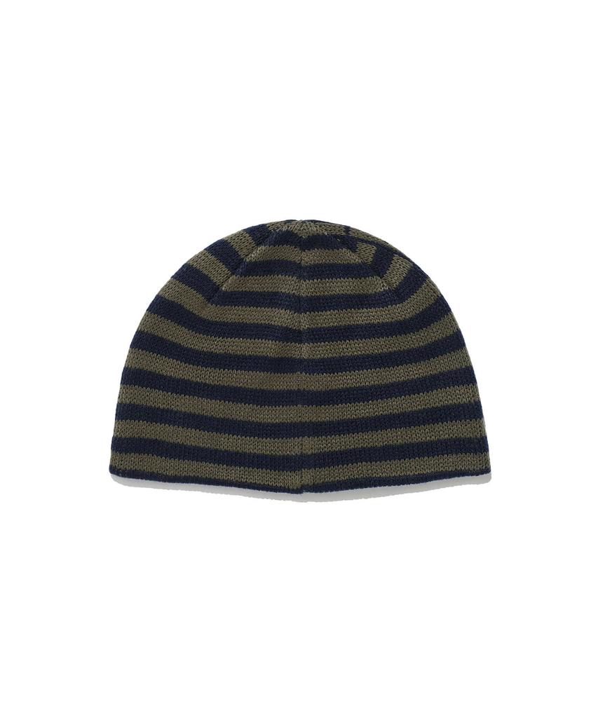 ISTKUNST Star Stripe Beanie_Khaki(Ik2Ffmab20A)