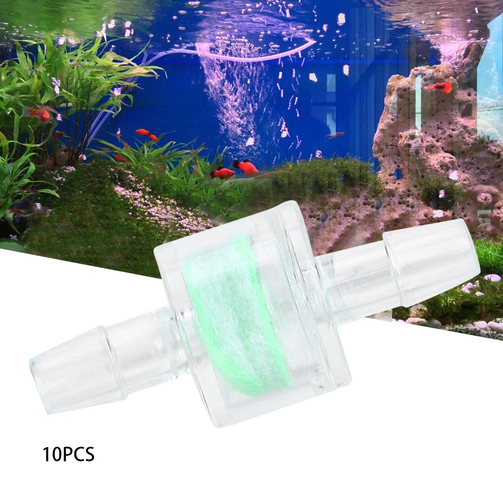 10PCS ABS Green Aquarium Water Pump Silicone Tube Filter Fish Tanks Hose Cleaning Filtration
