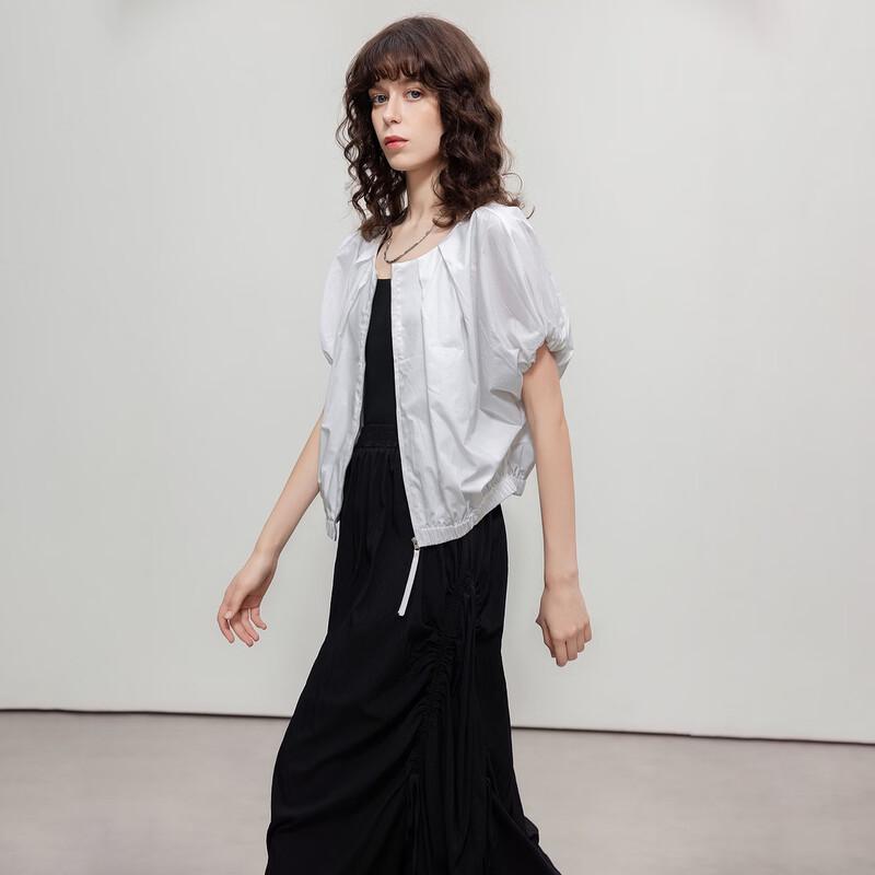Demana Women s Pure Cotton Half-Sleeve Jacket M
