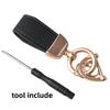 Key Holder Leather Car Keyring Key Anti-lost Car Key Pendant  Small Gift